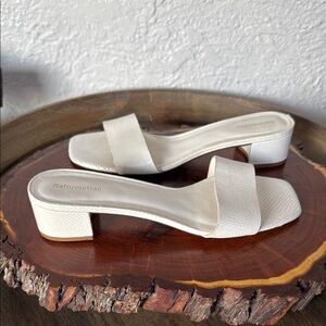 Reformation Mandy Minimal Block Heel Mule